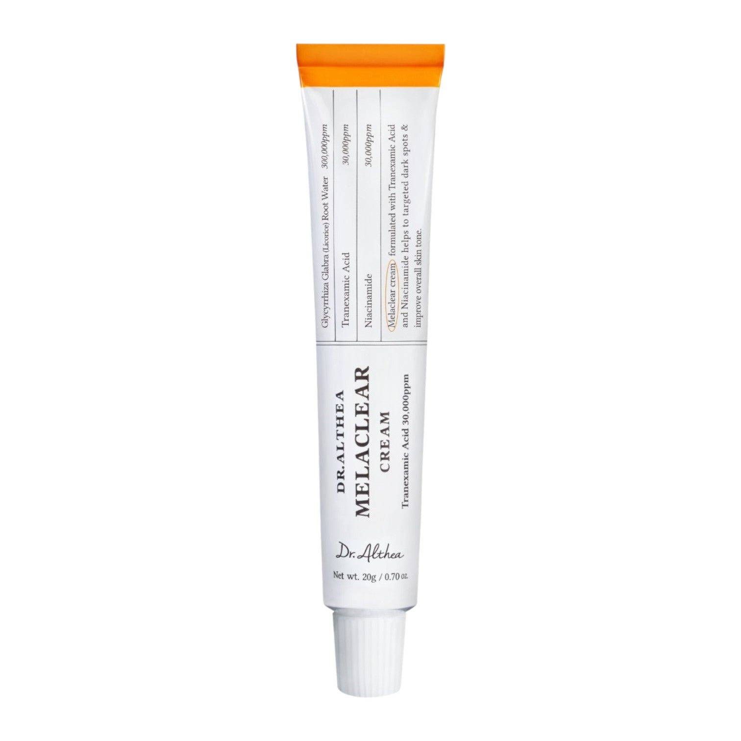 DR. ALTHEA Melaclear Cream 20g - BelluBeauty