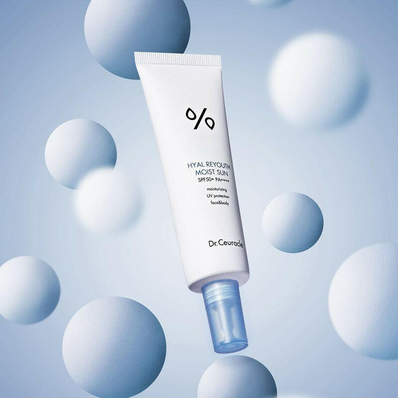 DR.CEURACLE Hyal Reyouth Moist Sun 50ml SPF50+ - bellubeauty