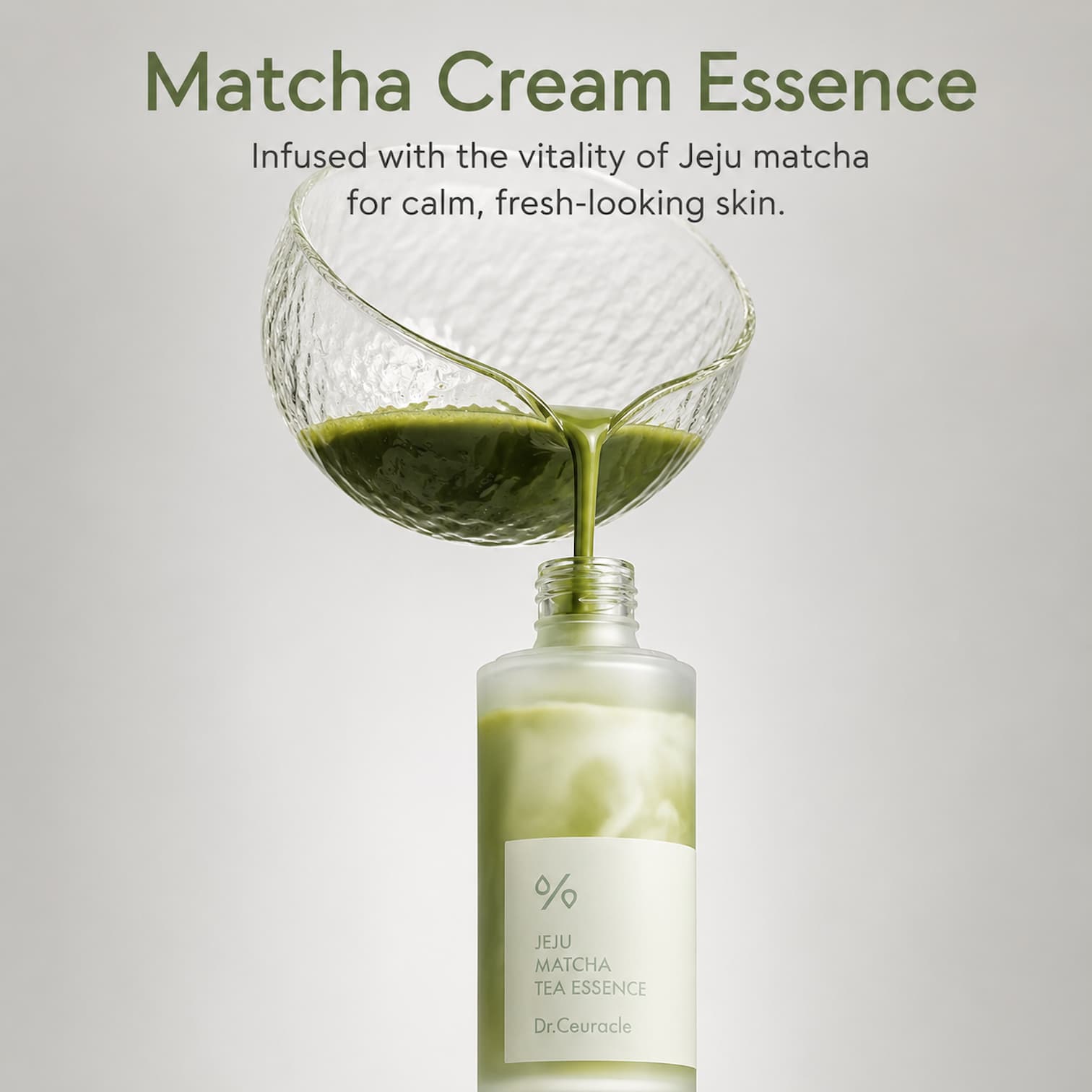 DR.CEURACLE Jeju Matcha Tea Essence 150ml - BelluBeauty