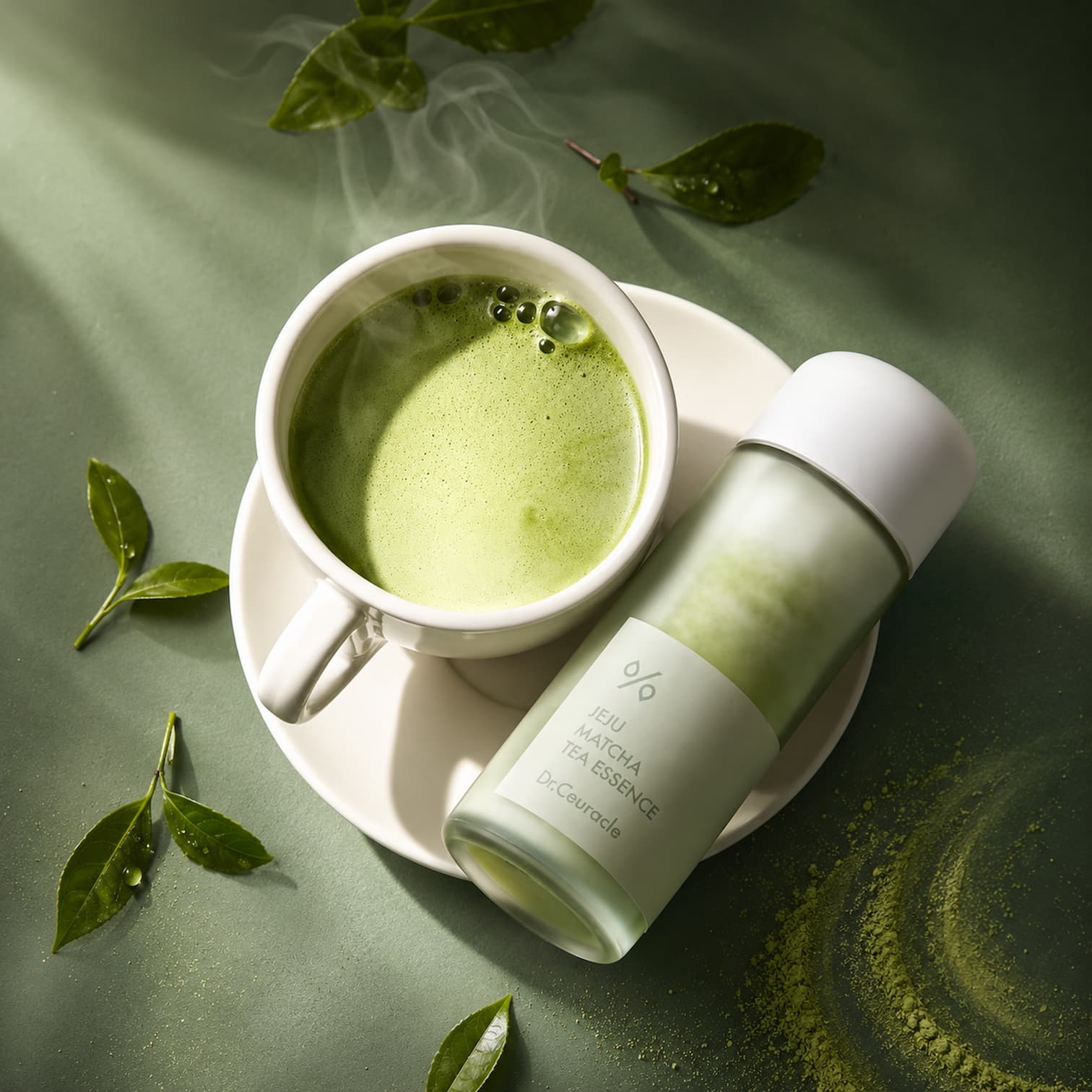 DR.CEURACLE Jeju Matcha Tea Essence 150ml - BelluBeauty
