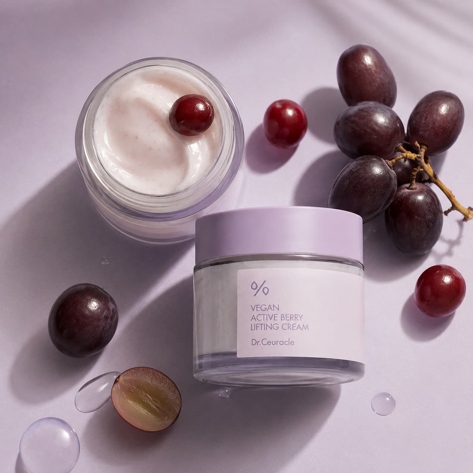 DR.CEURACLE Vegan Active Berry Lifting Cream 75g - BelluBeauty