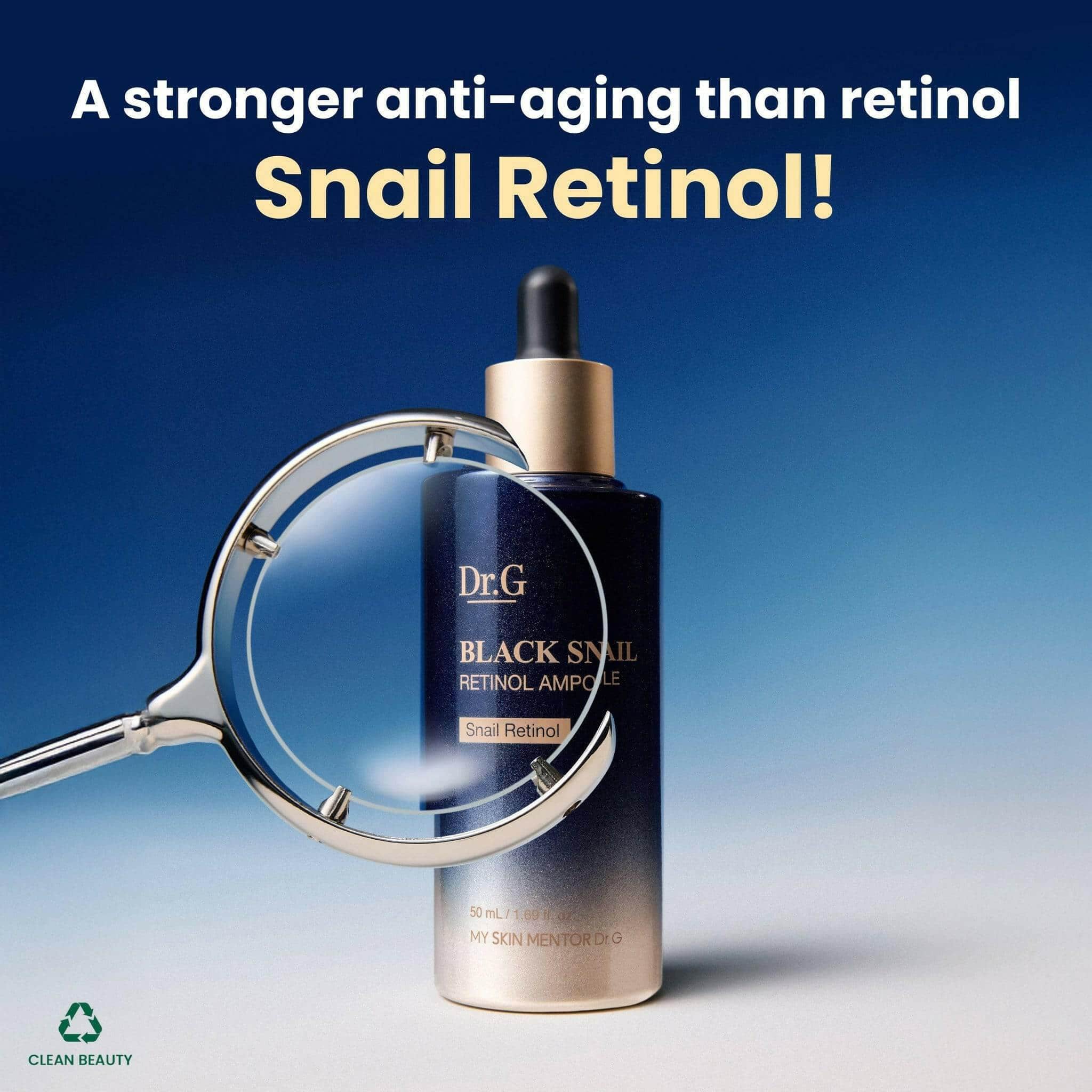 DR.G Black Snail Retinol Ampoule 50ml - bellubeauty