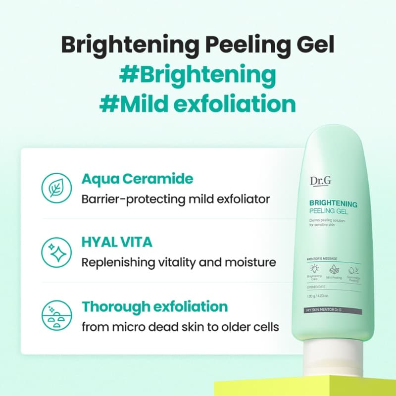 DR.G Brightening Peeling Gel 120g - bellubeauty