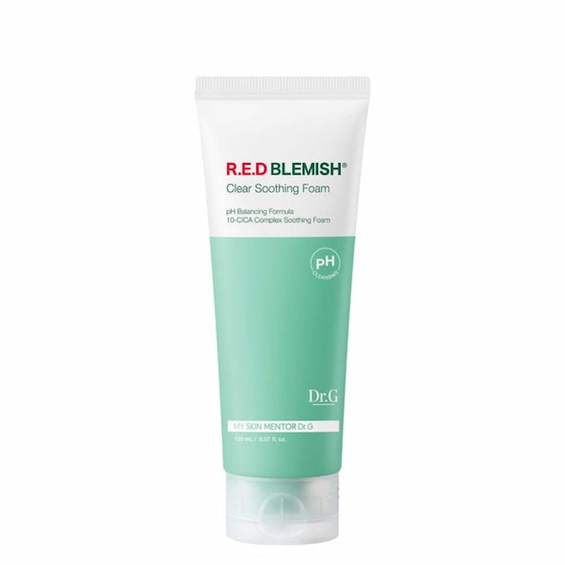 DR.G R.E.D Blemish Clear Soothing PH Cleansing Foam 150ml - bellubeauty