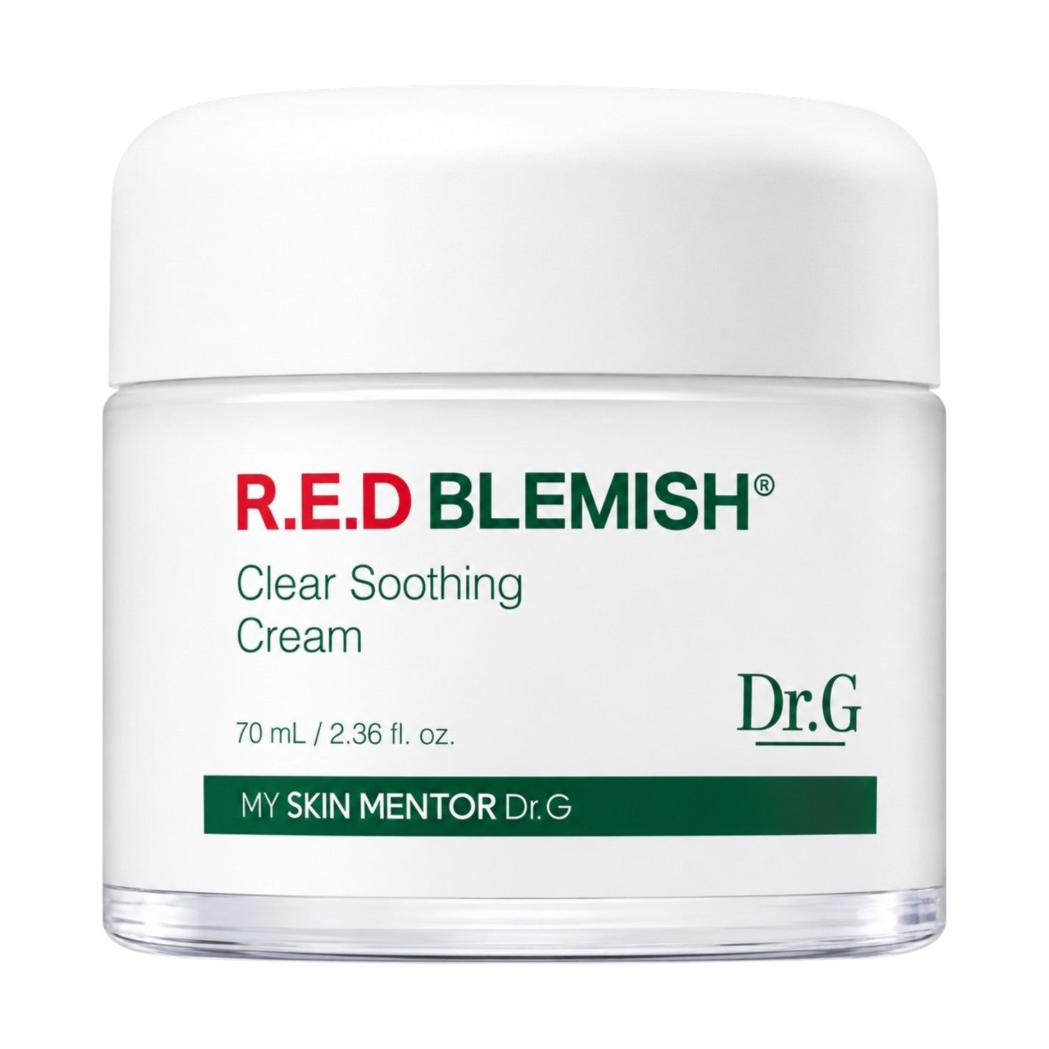 DR.G RED Blemish Clear Soothing Cream 70ml - BelluBeauty