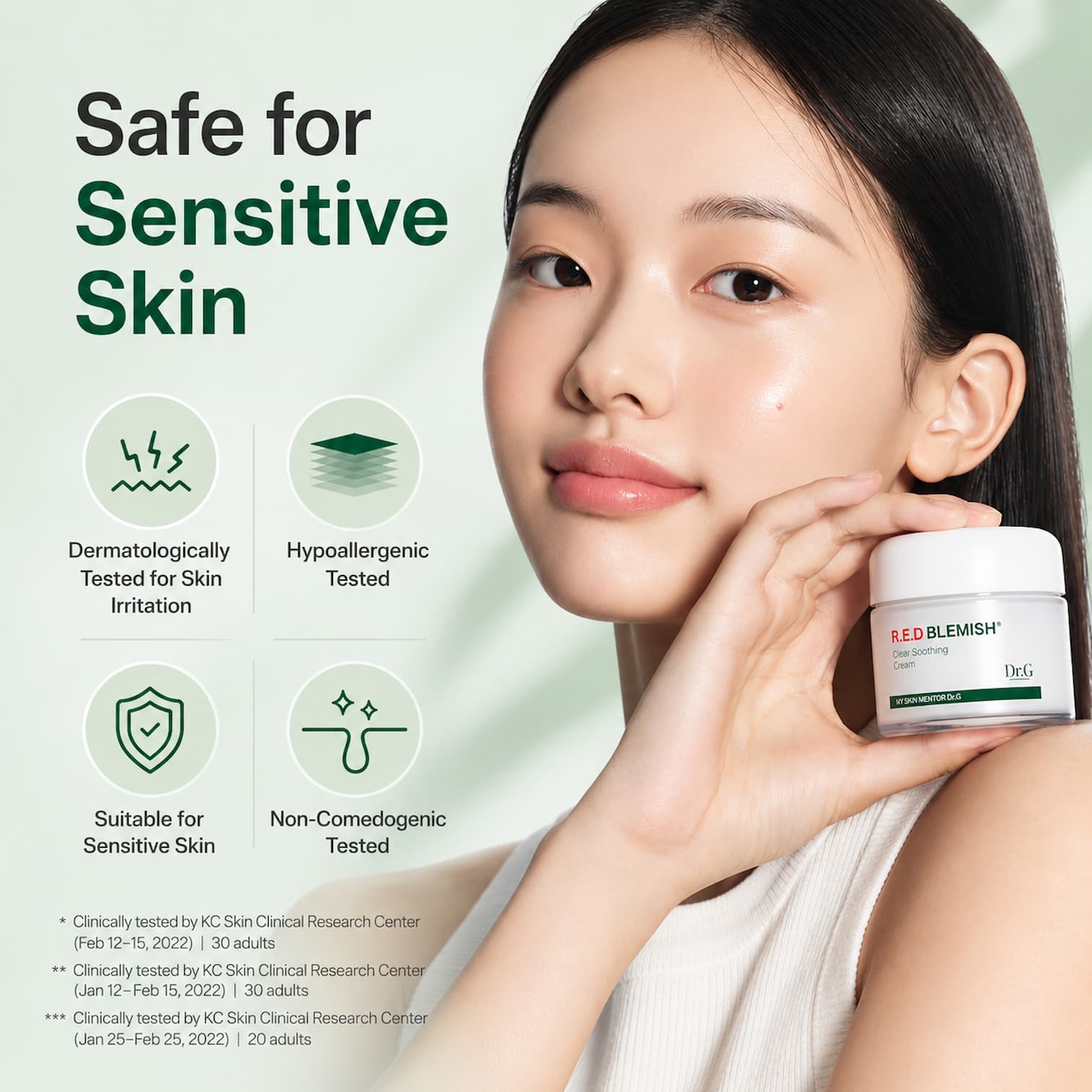 DR.G RED Blemish Clear Soothing Cream 70ml | BelluBeauty