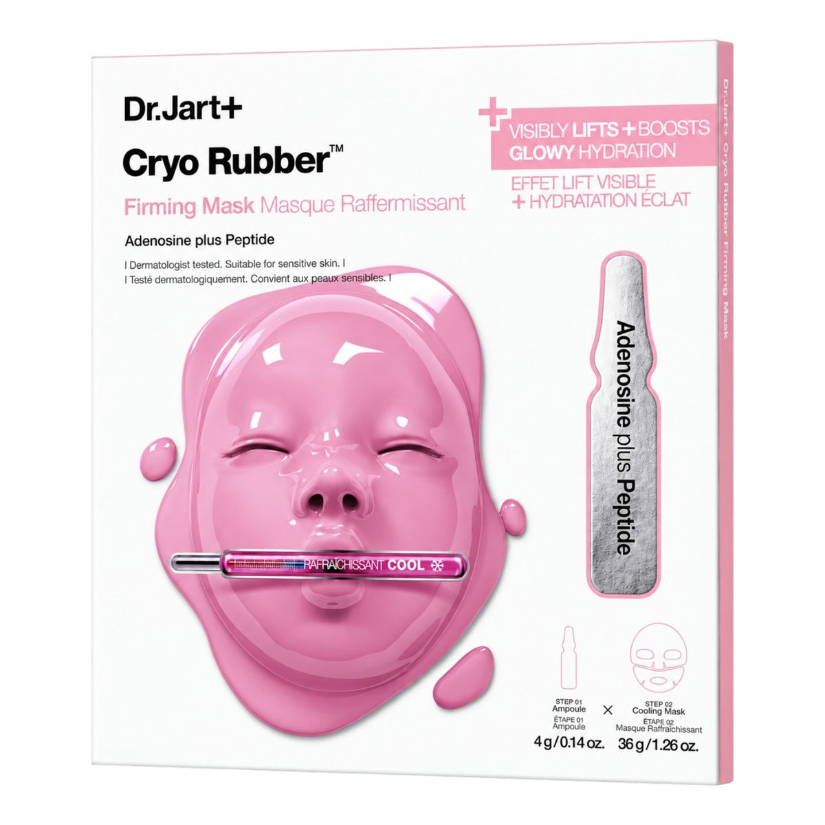 Dr.Jart+ Cryo Rubber Firming Hydrogel Mask with Adenosine 40g - BelluBeauty