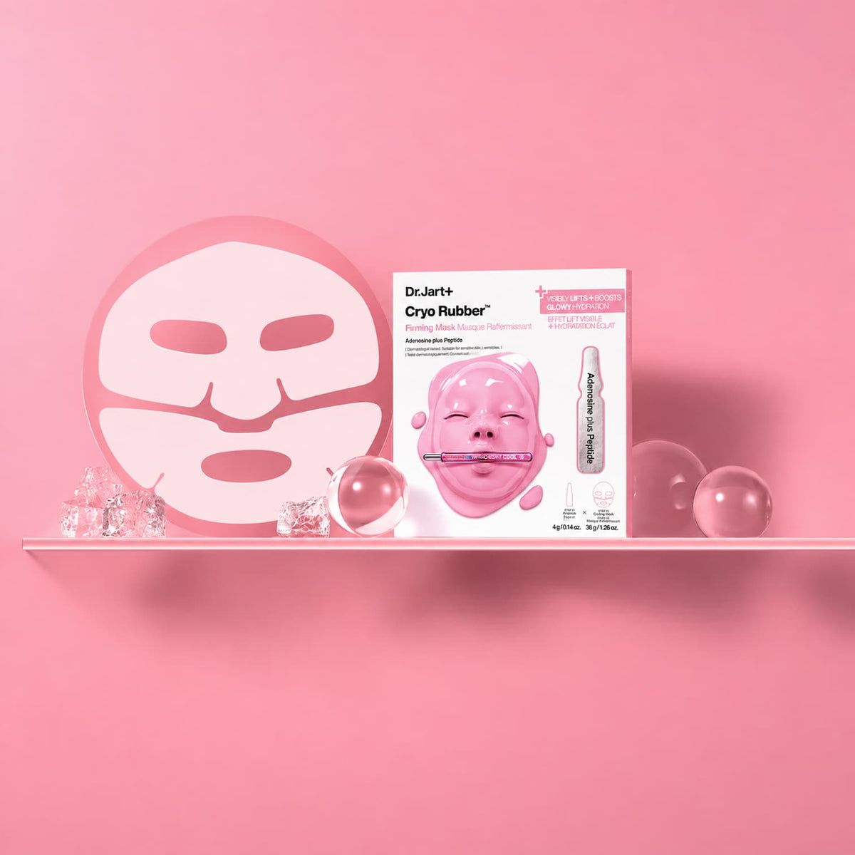 Dr.Jart+ Cryo Rubber Firming Hydrogel Mask with Adenosine 40g - BelluBeauty