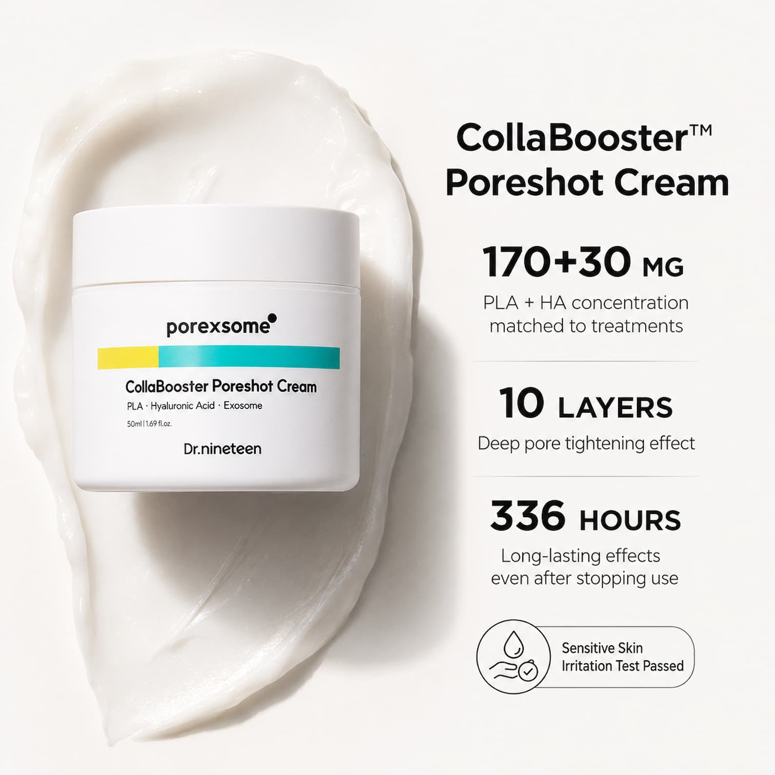 Dr.Nineteen PoreXsome Collabooster Poreshot Cream 50ml - BelluBeauty