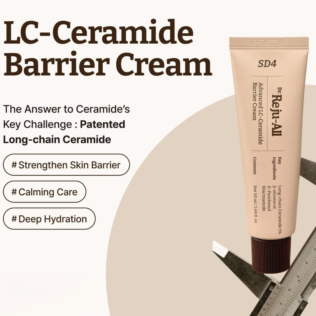 Dr.Reju-All Advanced LC-Ceramide Barrier Cream 50ml - BelluBeauty