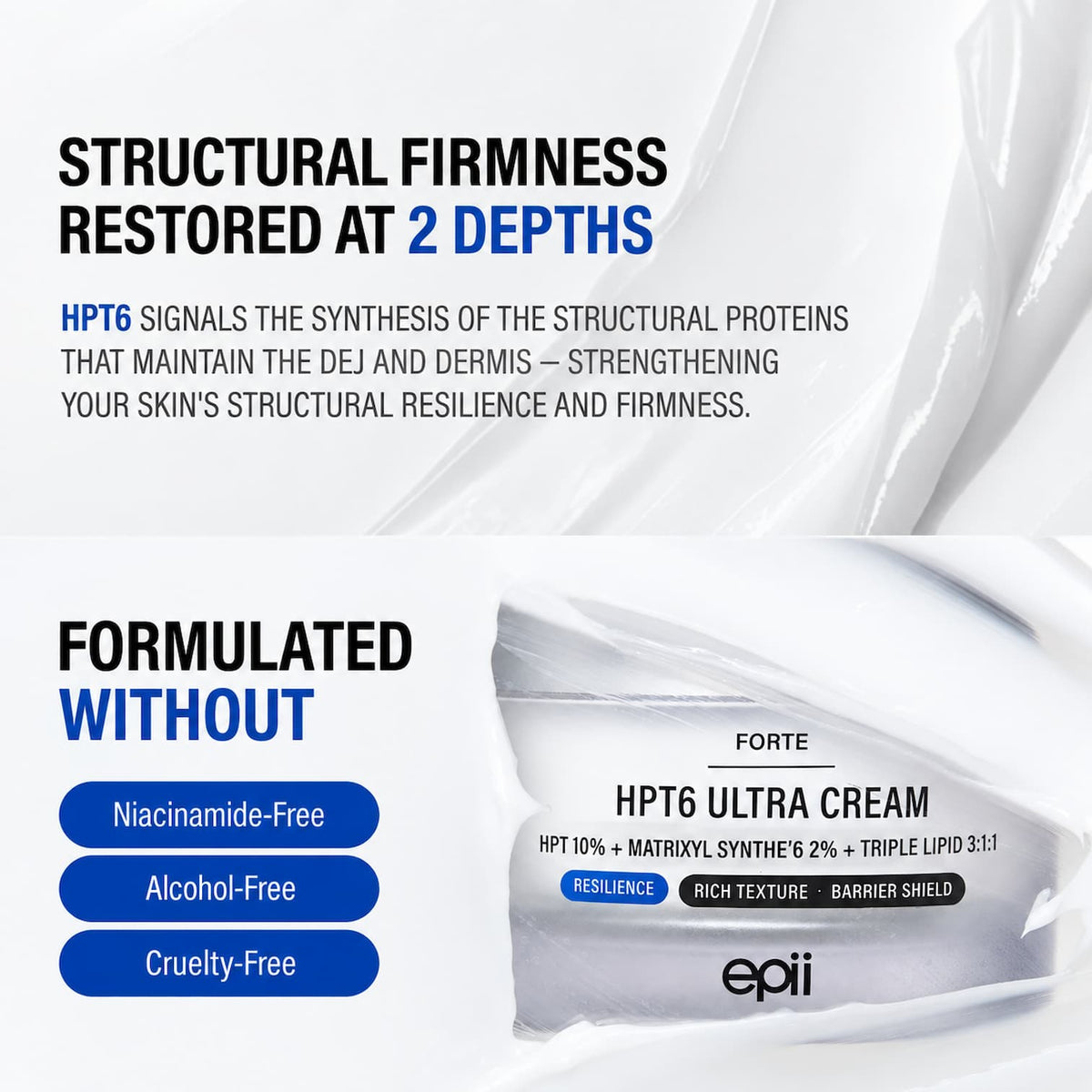 EPII HPT6 Ultra Cream 10% 50ml - BelluBeauty