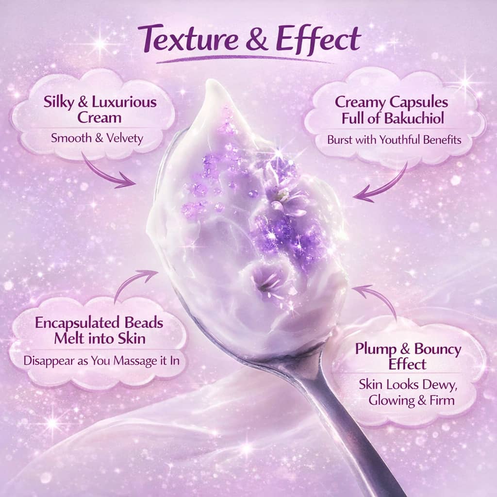 EQQUALBERRY Bakuchiol Plumping Capsule Cream 50ml - BelluBeauty