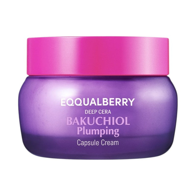 EQQUALBERRY Bakuchiol Plumping Capsule Cream 50ml - BelluBeauty