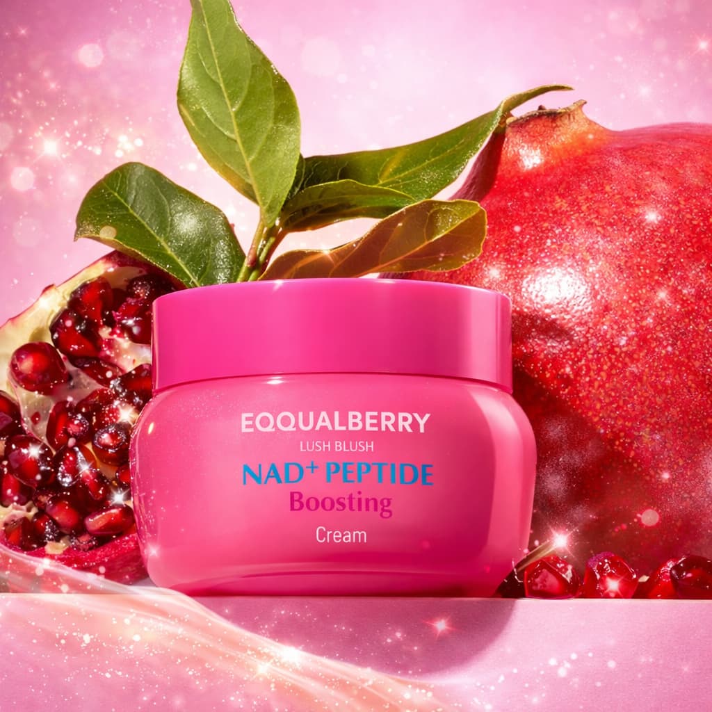 EQQUALBERRY NAD+ Peptide Boosting Cream 50ml - BelluBeauty