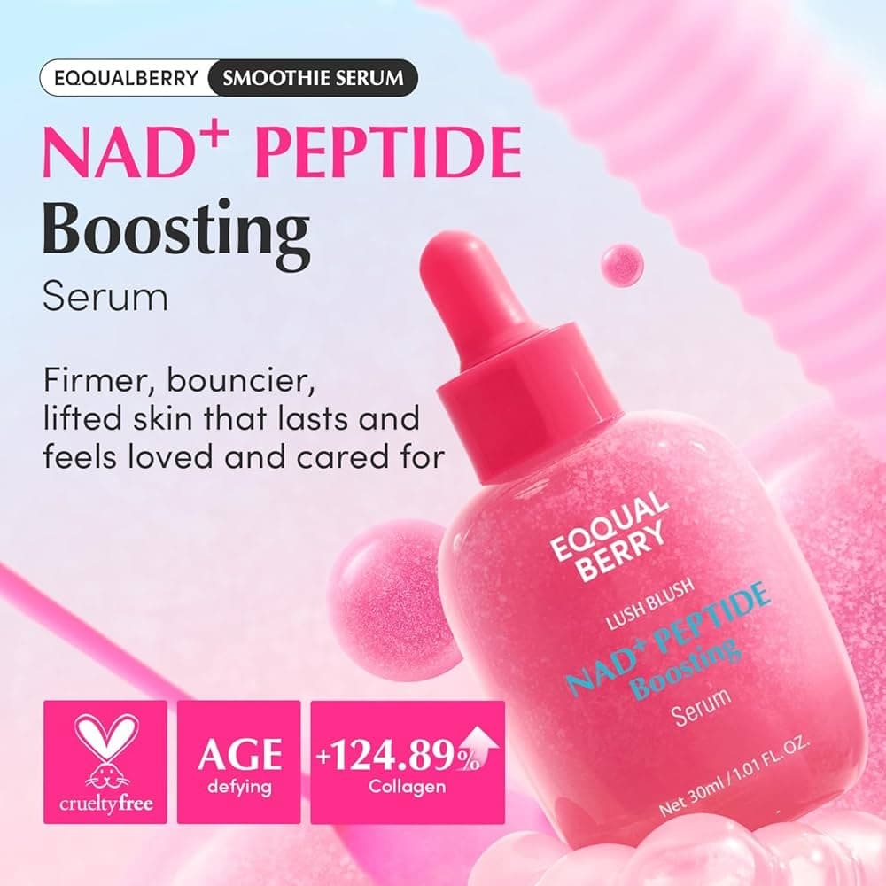 EQQUALBERRY NAD+ Peptide Boosting Serum 30ml - BelluBeauty
