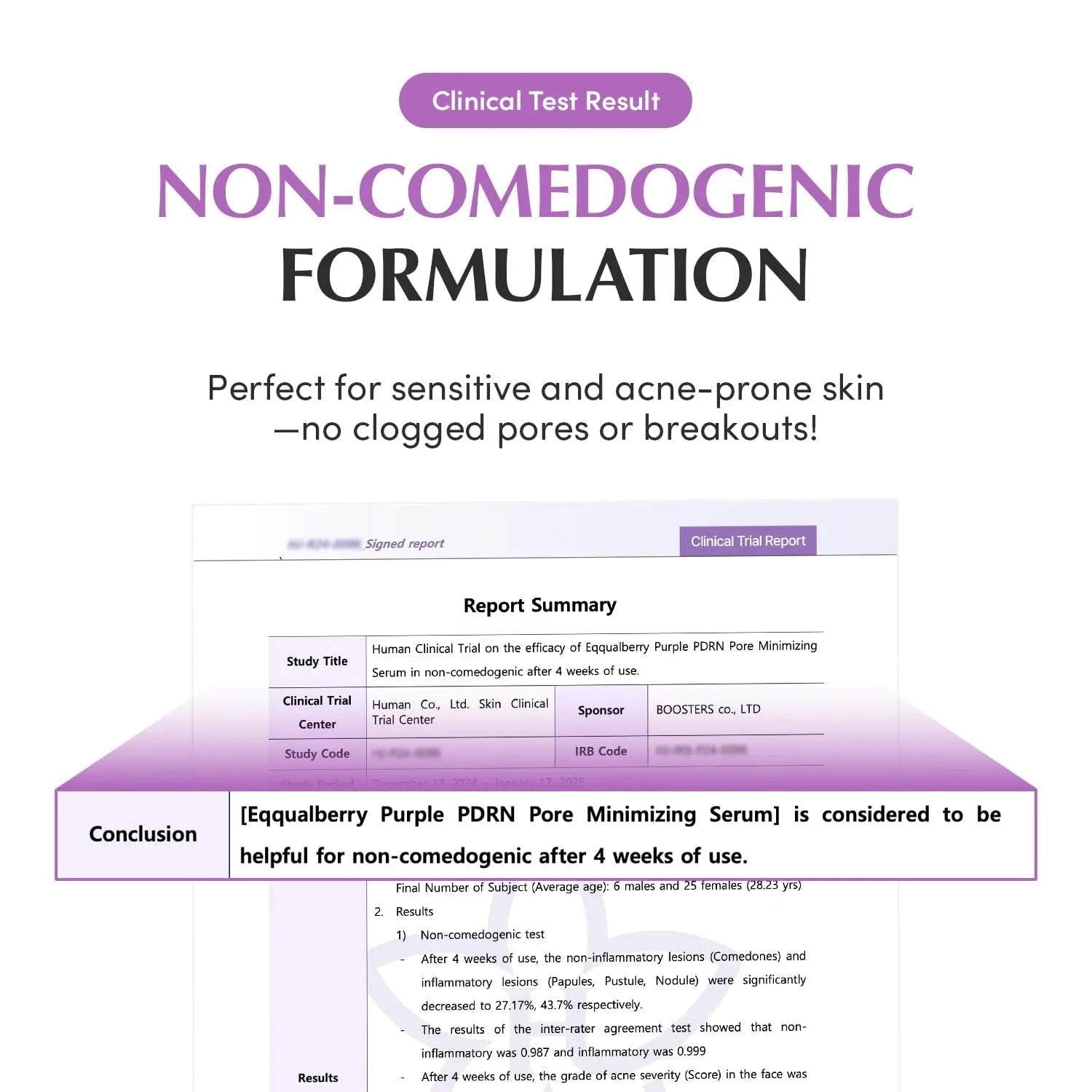 EQQUALBERRY Purple PDRN Pore Minimizing Serum 30ml - bellubeauty