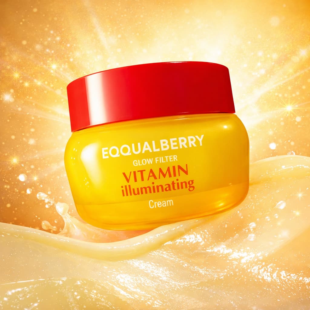 EQQUALBERRY Vitamin Illuminating Cream 50ml - BelluBeauty