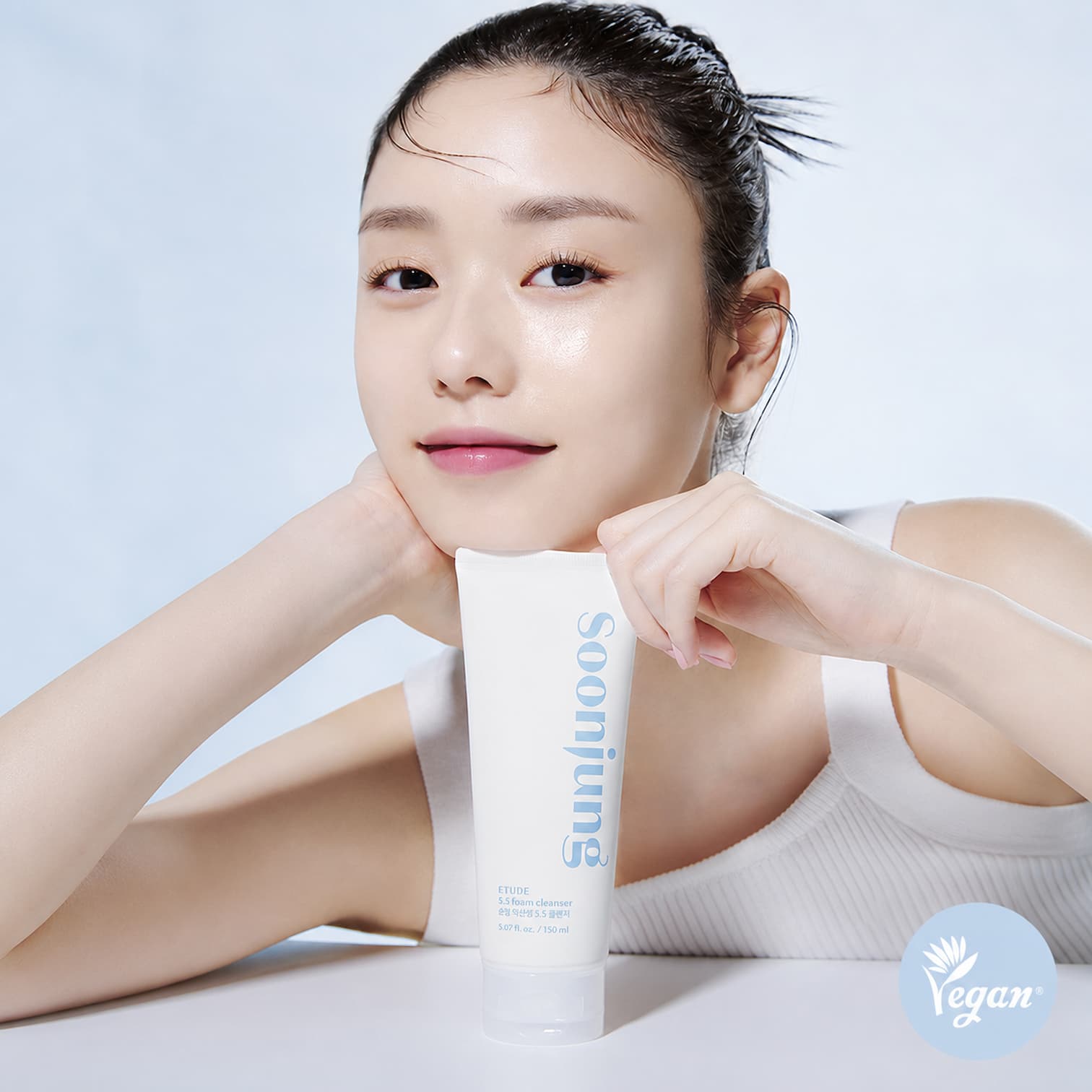 ETUDE SoonJung 5.5 Foam Cleanser 150ml - BelluBeauty