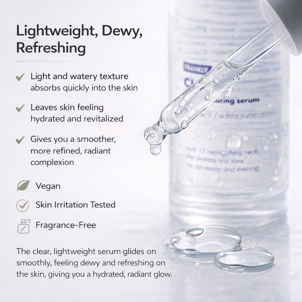 FRANKLY Closer Pore Reducing Serum 30ml - BelluBeauty