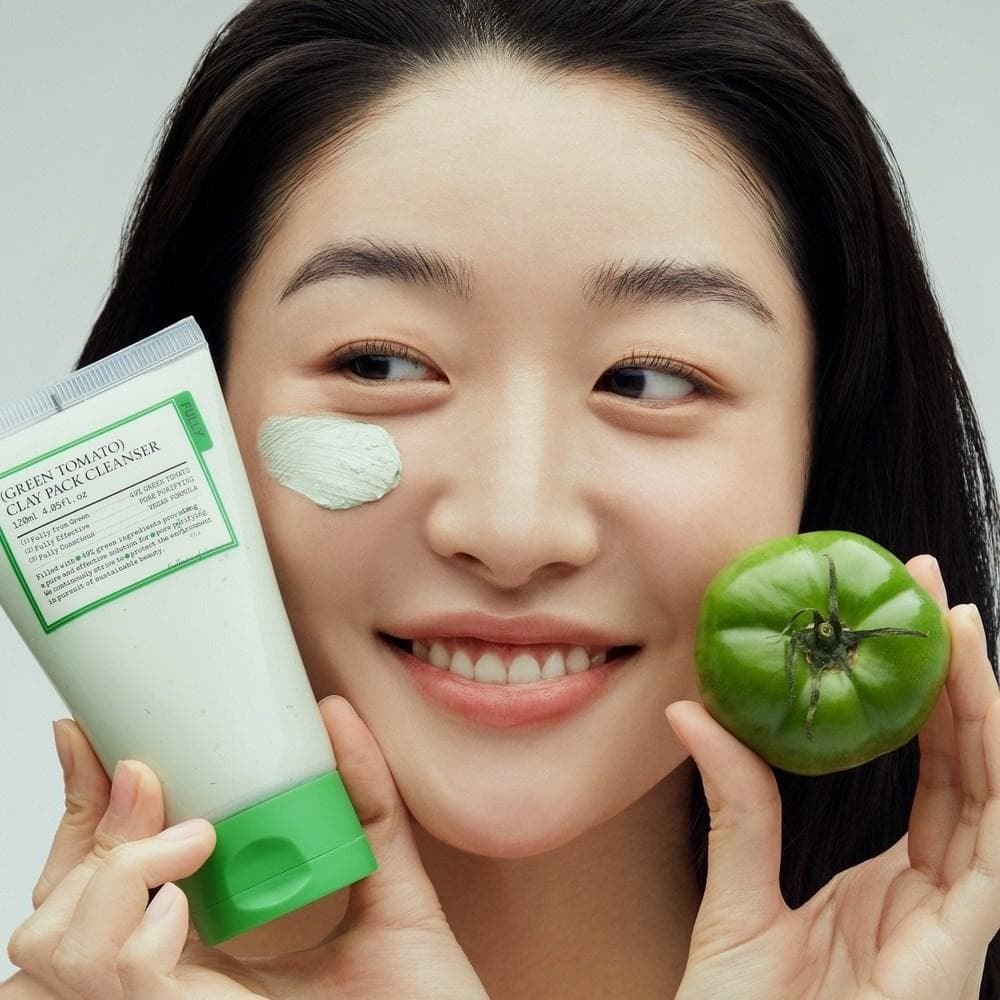 FULLY Green Tomato Clay Pack Cleanser 120ml - bellubeauty