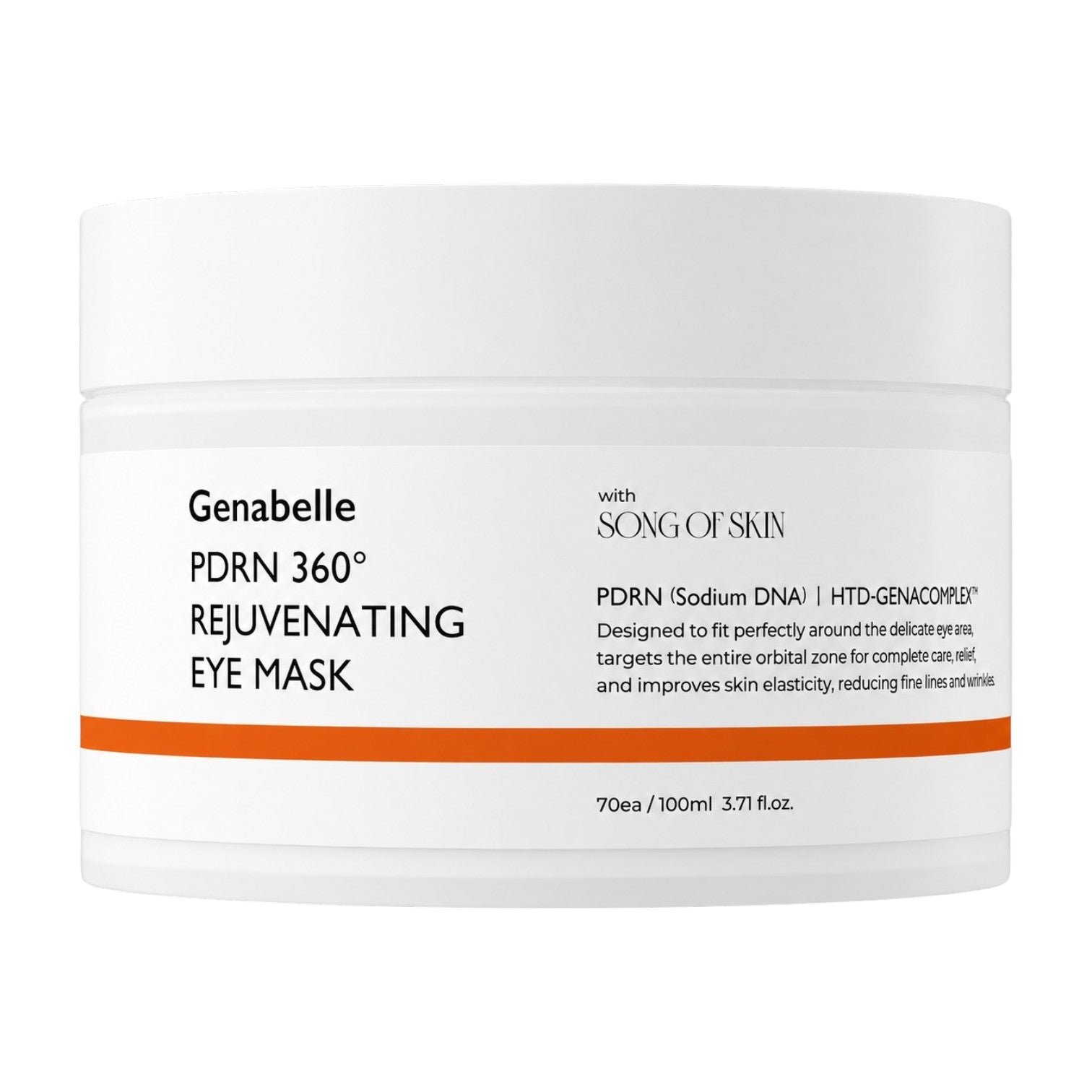 GENABELLE PDRN 360 Rejuvenating Eye Mask 70pcs - BelluBeauty