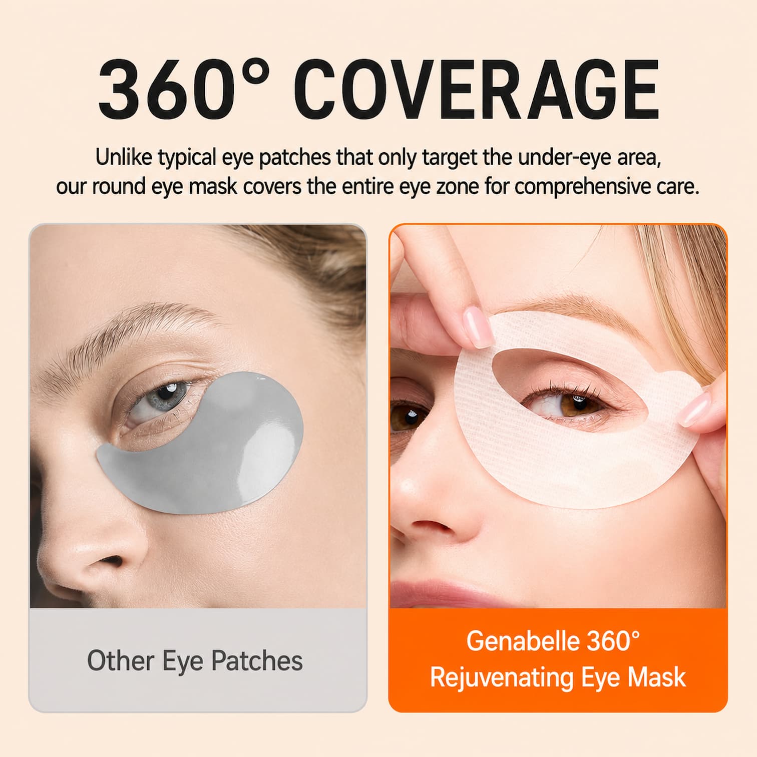 GENABELLE PDRN 360 Rejuvenating Eye Mask 70pcs - BelluBeauty