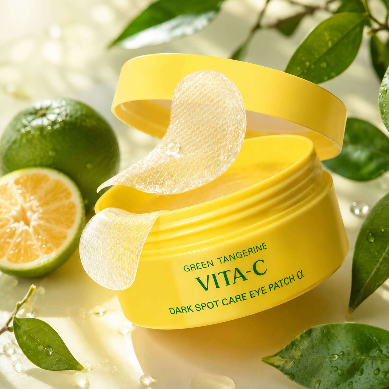 GOODAL Green Tangerine Vita-C Dark Spot Care Eye Patch 60pcs - BelluBeauty