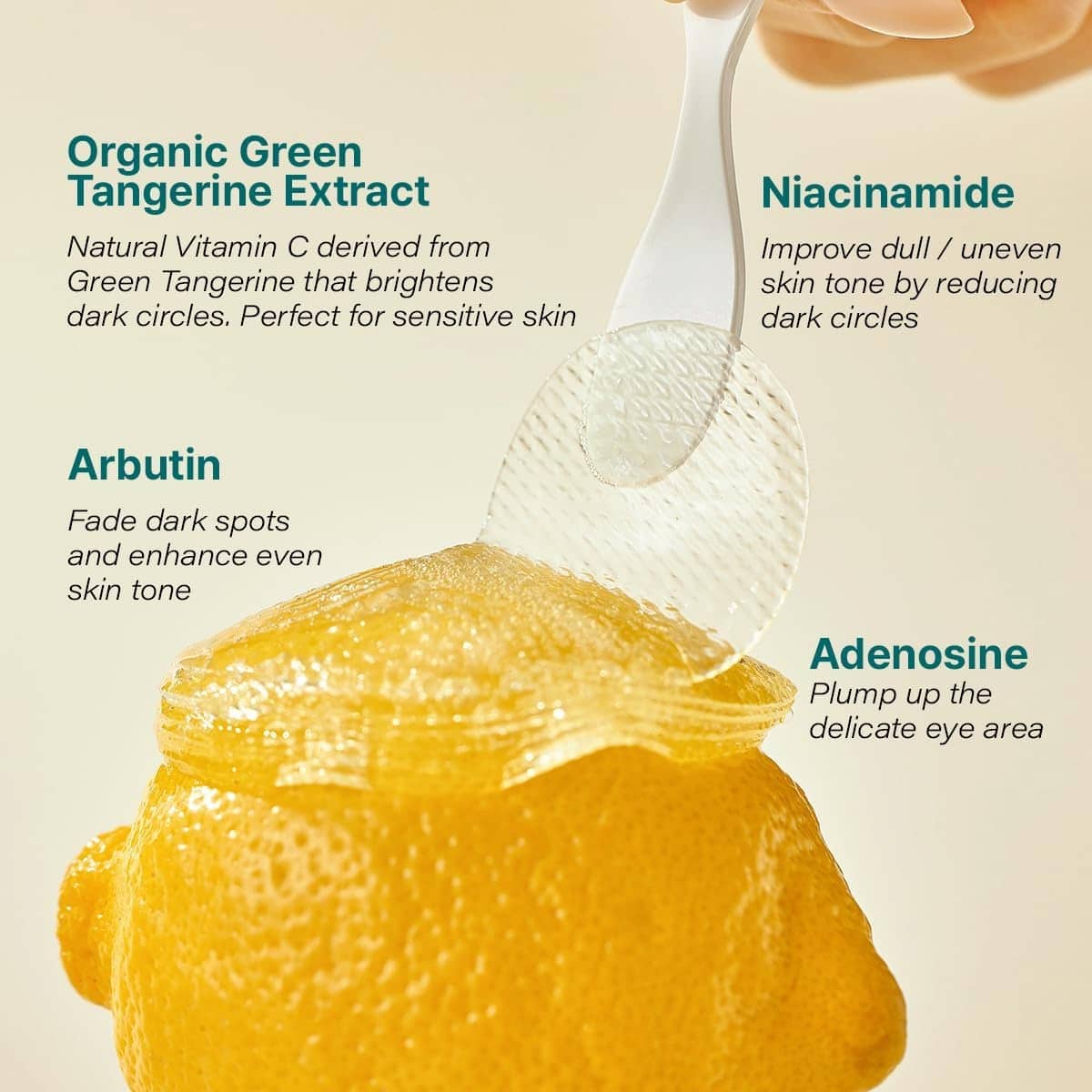 GOODAL Green Tangerine Vita-C Eye Gel Patch 60pcs - BelluBeauty