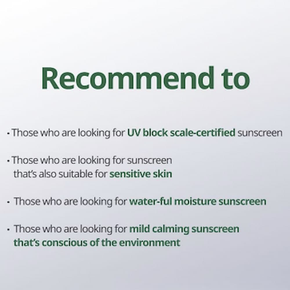GOODAL Heartleaf Calming Moisture Sun Cream 50ml SPF50+ - BelluBeauty