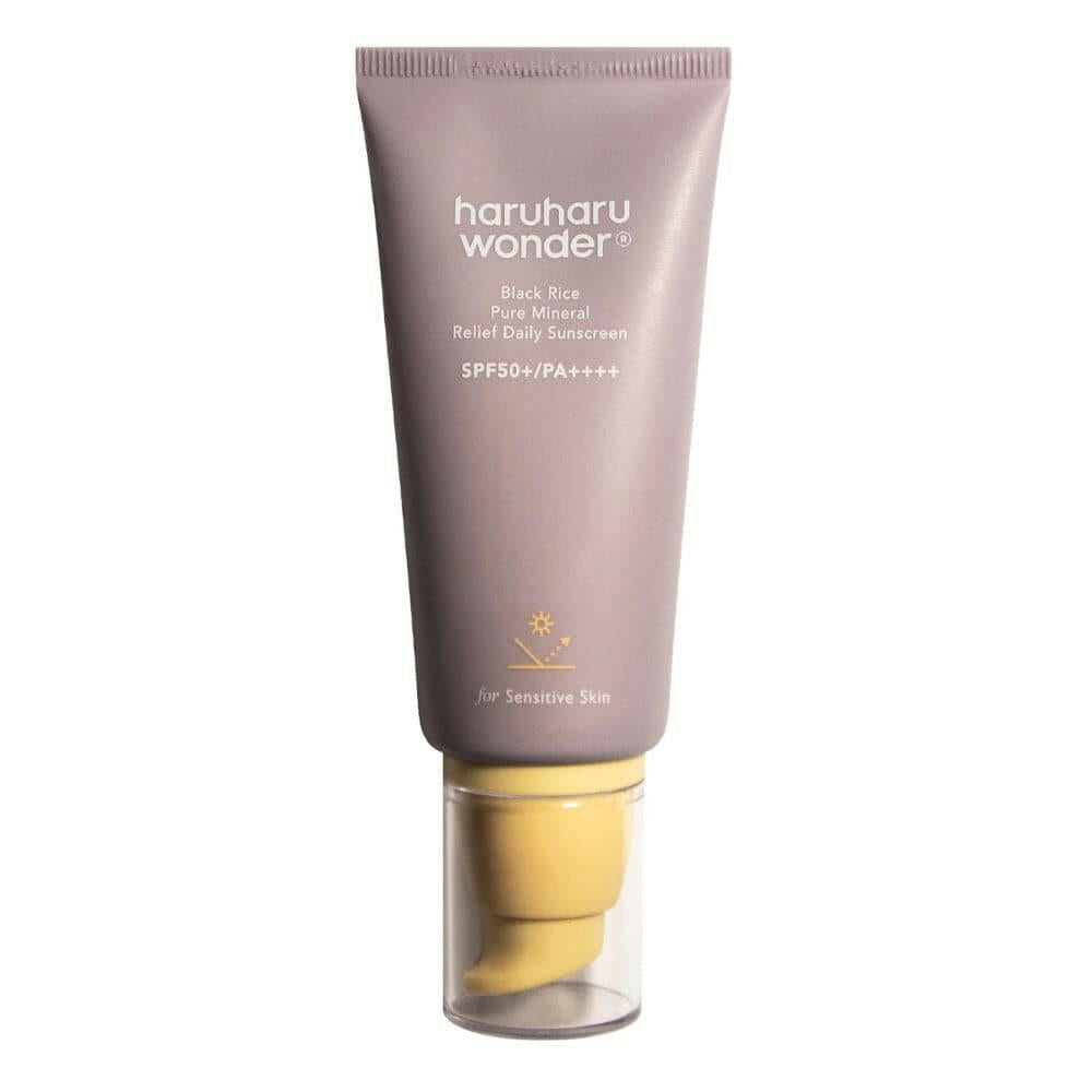 HARUHARU WONDER Black Rice Pure Mineral Relief Daily Sunscreen 50ml - bellubeauty