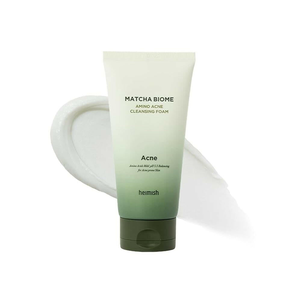HEIMISH Matcha Biome Amino Acid Acne Cleansing Foam 150ml - bellubeauty