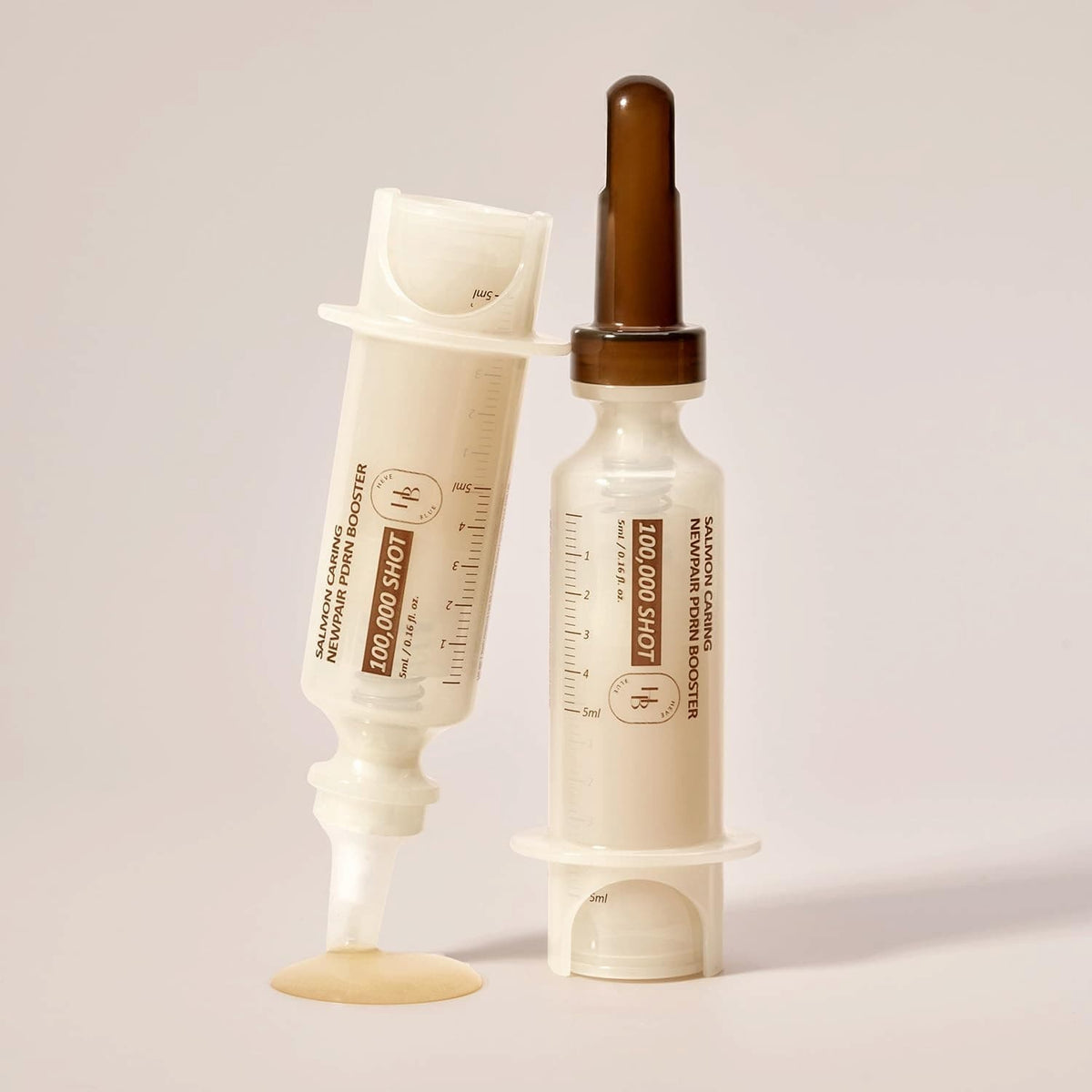 HEVEBLUE Salmon Caring Newpair PDRN Booster 100,000 Shot Essence - BelluBeauty