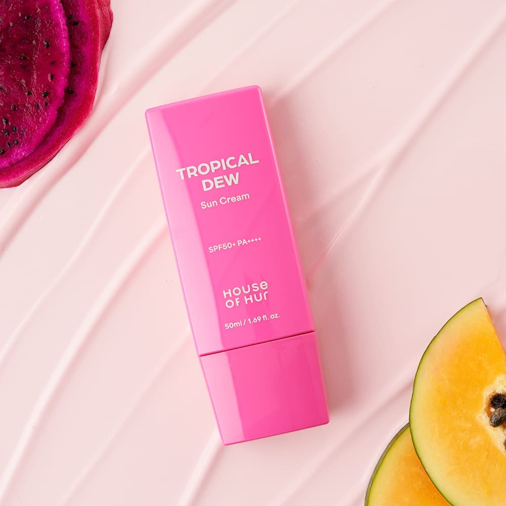 HOUSE OF HUR Tropical Dew Sun Cream 50ml SPF50+ - bellubeauty