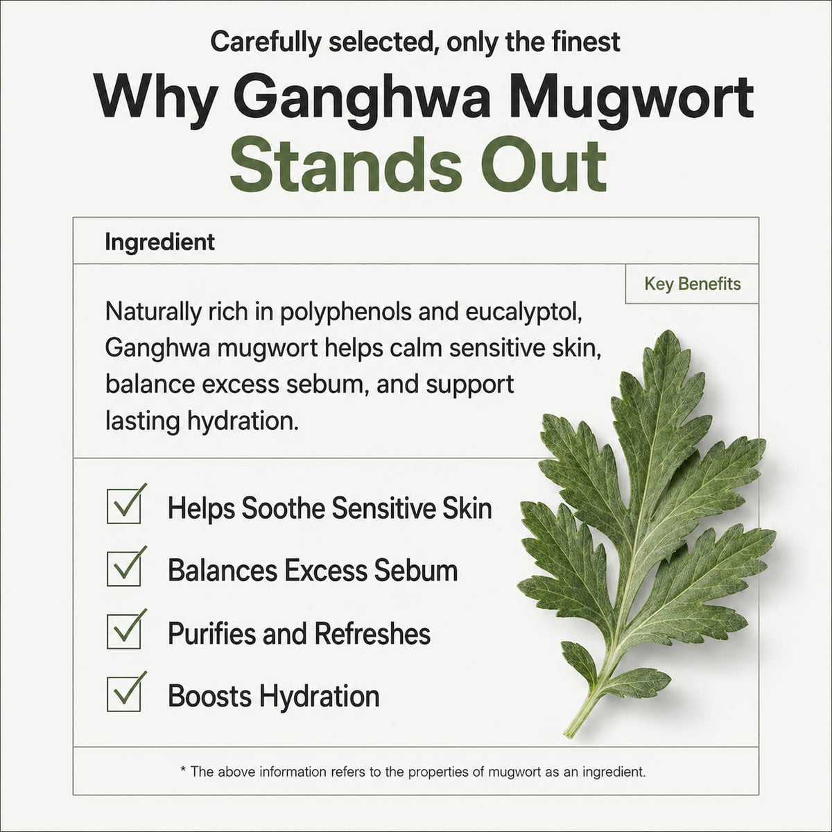 I'M FROM Mugwort Essence 150ml - BelluBeauty
