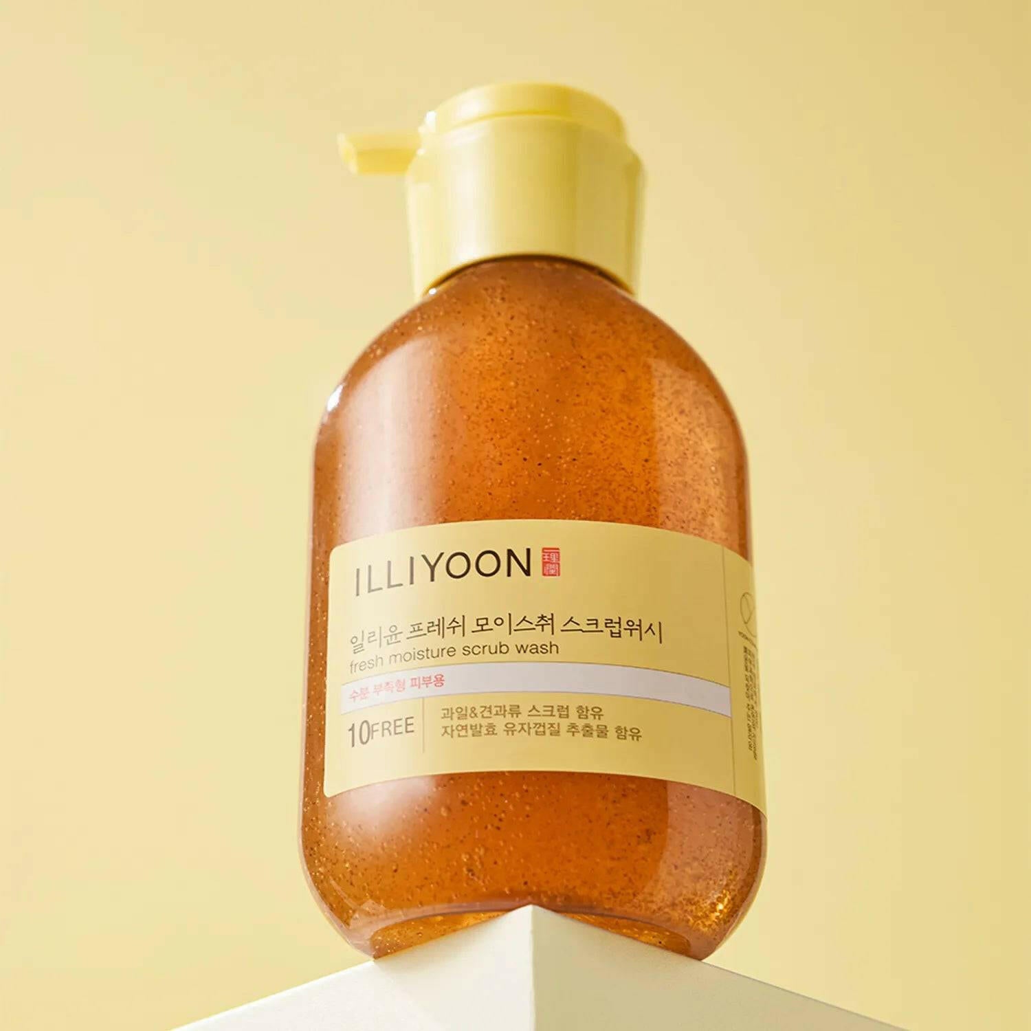 ILLIYOON Fresh Moisture Scrub Wash 400ml - bellubeauty