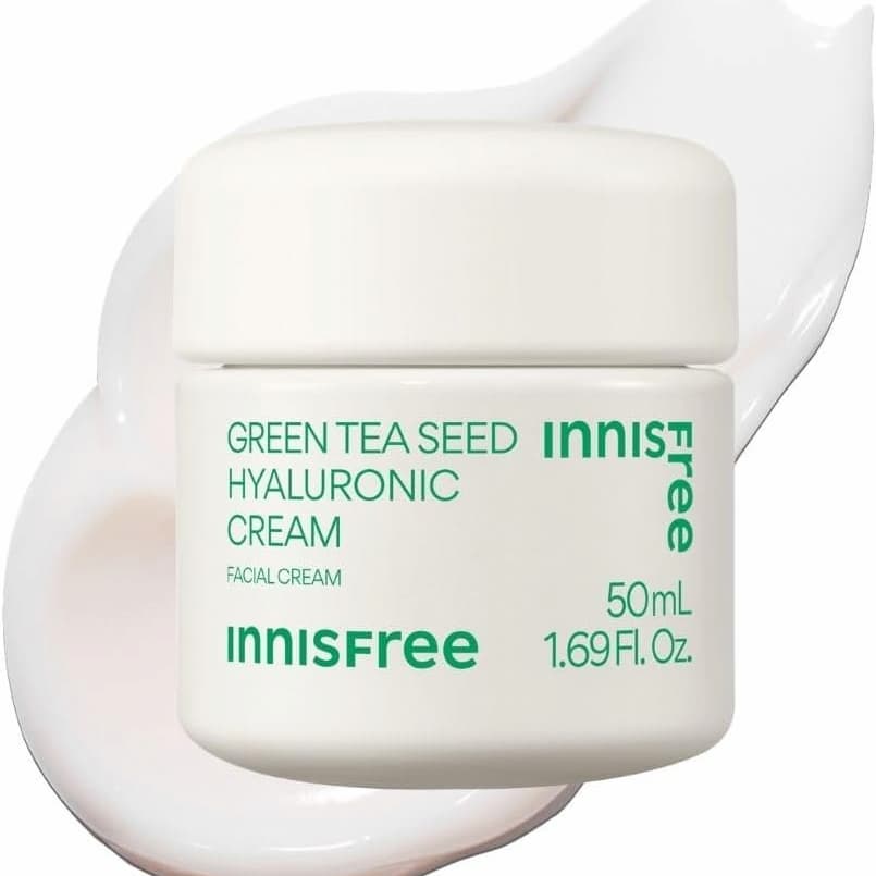 INNISFREE Green Tea Seed Hyaluronic Cream 50ml - bellubeauty