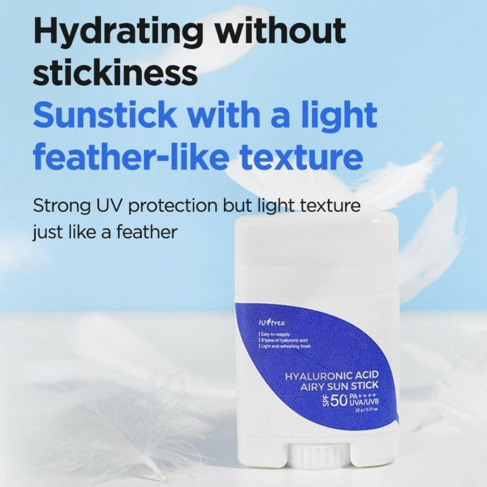 ISNTREE Hyaluronic Acid Airy Sun Stick 22g SPF50+ - bellubeauty