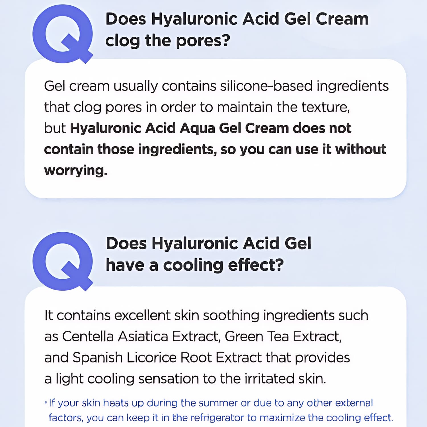 ISNTREE Hyaluronic Acid Aqua Gel Cream 100ml - BelluBeauty