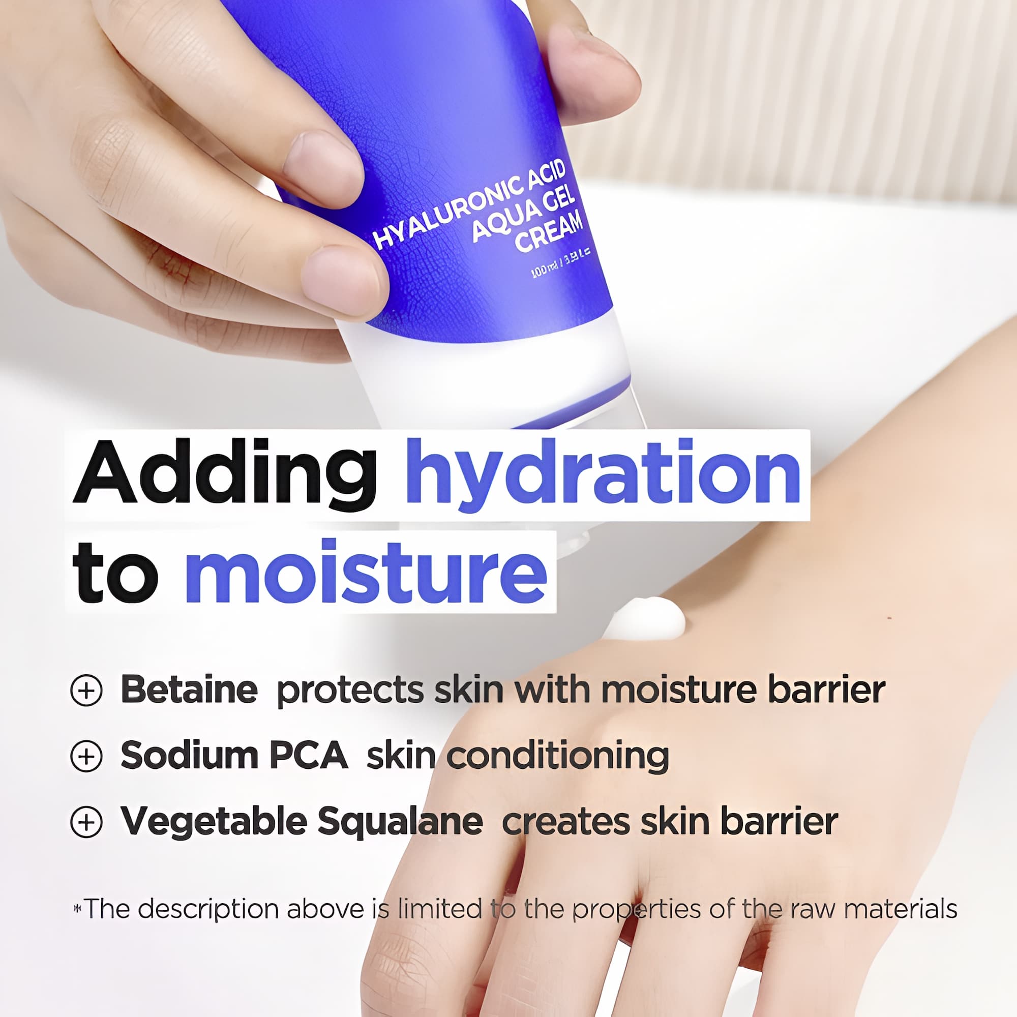 ISNTREE Hyaluronic Acid Aqua Gel Cream 100ml - BelluBeauty