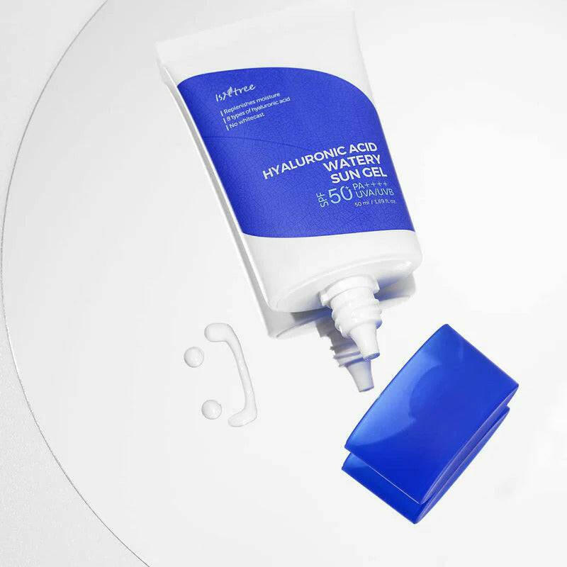 ISNTREE Hyaluronic Acid Watery Sun Gel 50ml SPF50+ - bellubeauty
