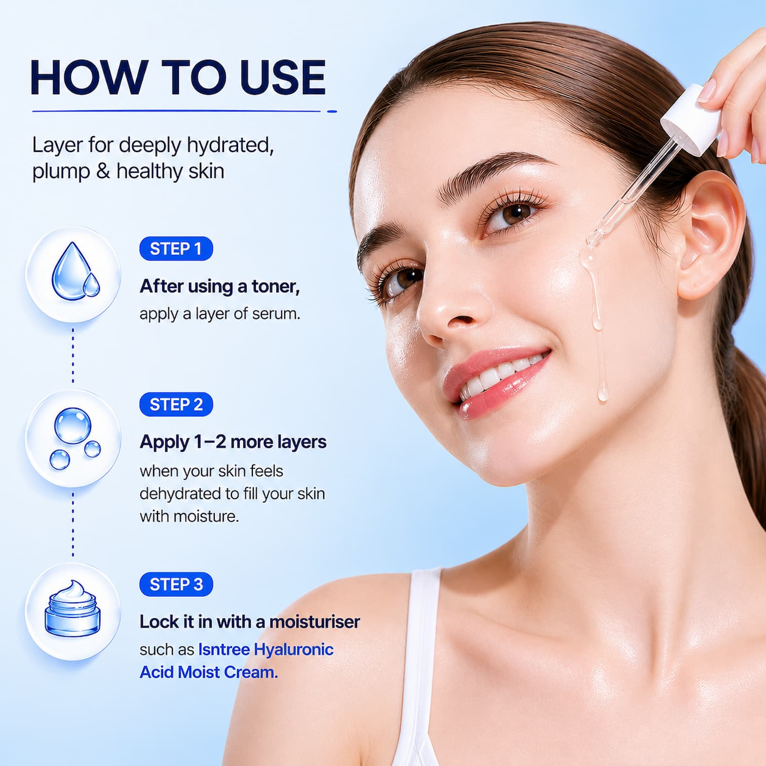 ISNTREE Ultra-Low Molecular Hyaluronic Acid Serum 50ml
