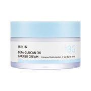 IUNIK Beta Glucan 3X Barrier Cream 50ml - BelluBeauty