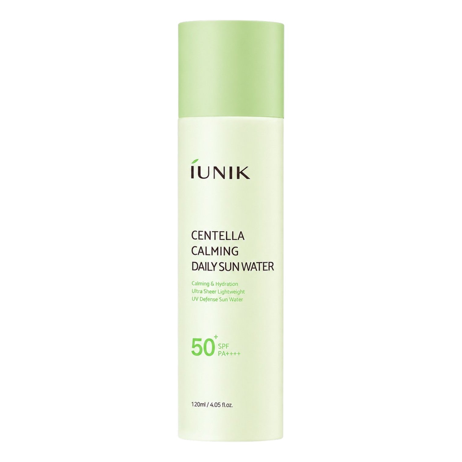 IUNIK Centella Calming Daily Sun Water 120ml SPF50+ - BelluBeauty