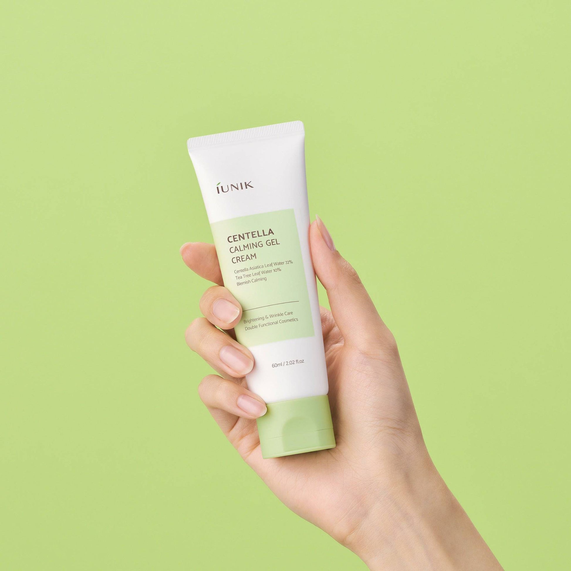 IUNIK Centella Calming Gel Cream 60ml - BelluBeauty
