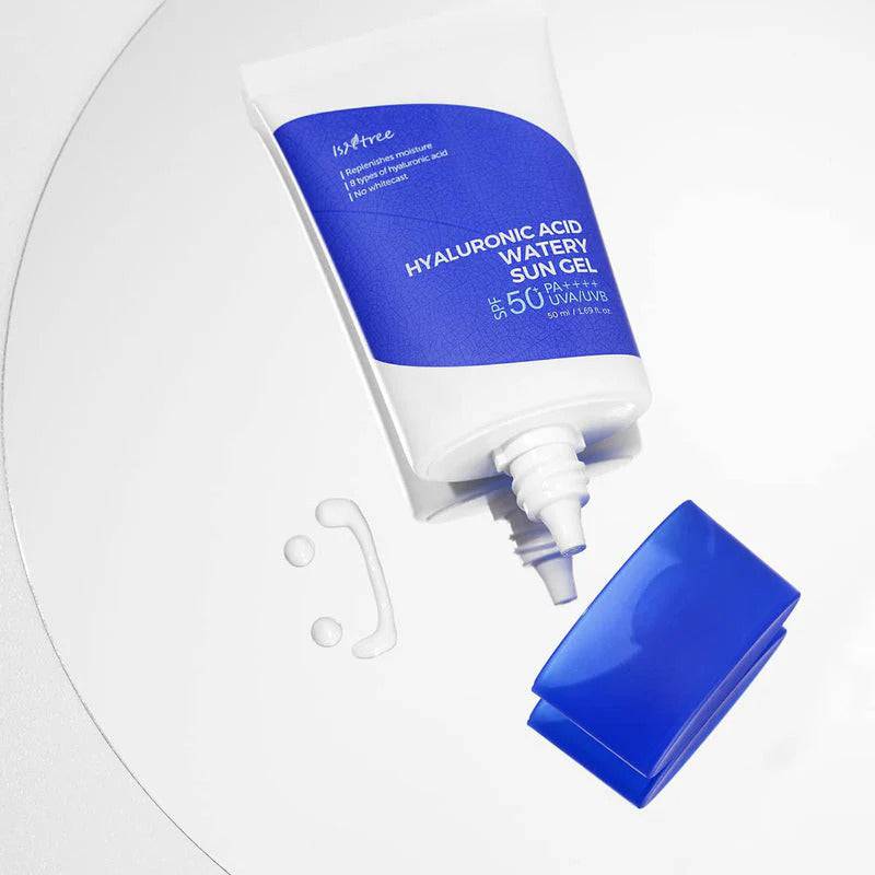 ISNTREE Hyaluronic Acid Watery Sun Gel 50ml SPF50+ - BelluBeauty