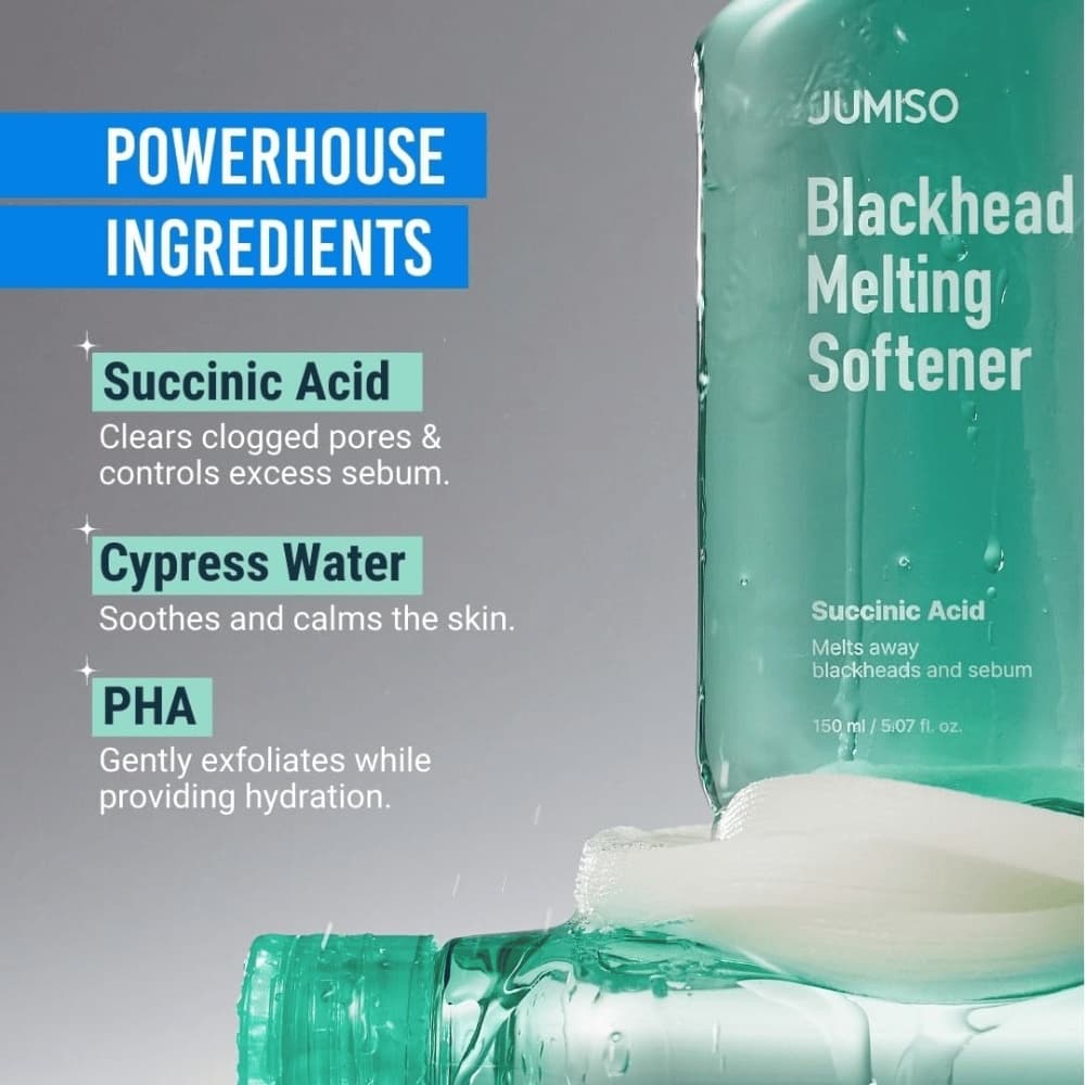 JUMISO Blackhead Melting Softener Special Set 150ml - BelluBeauty