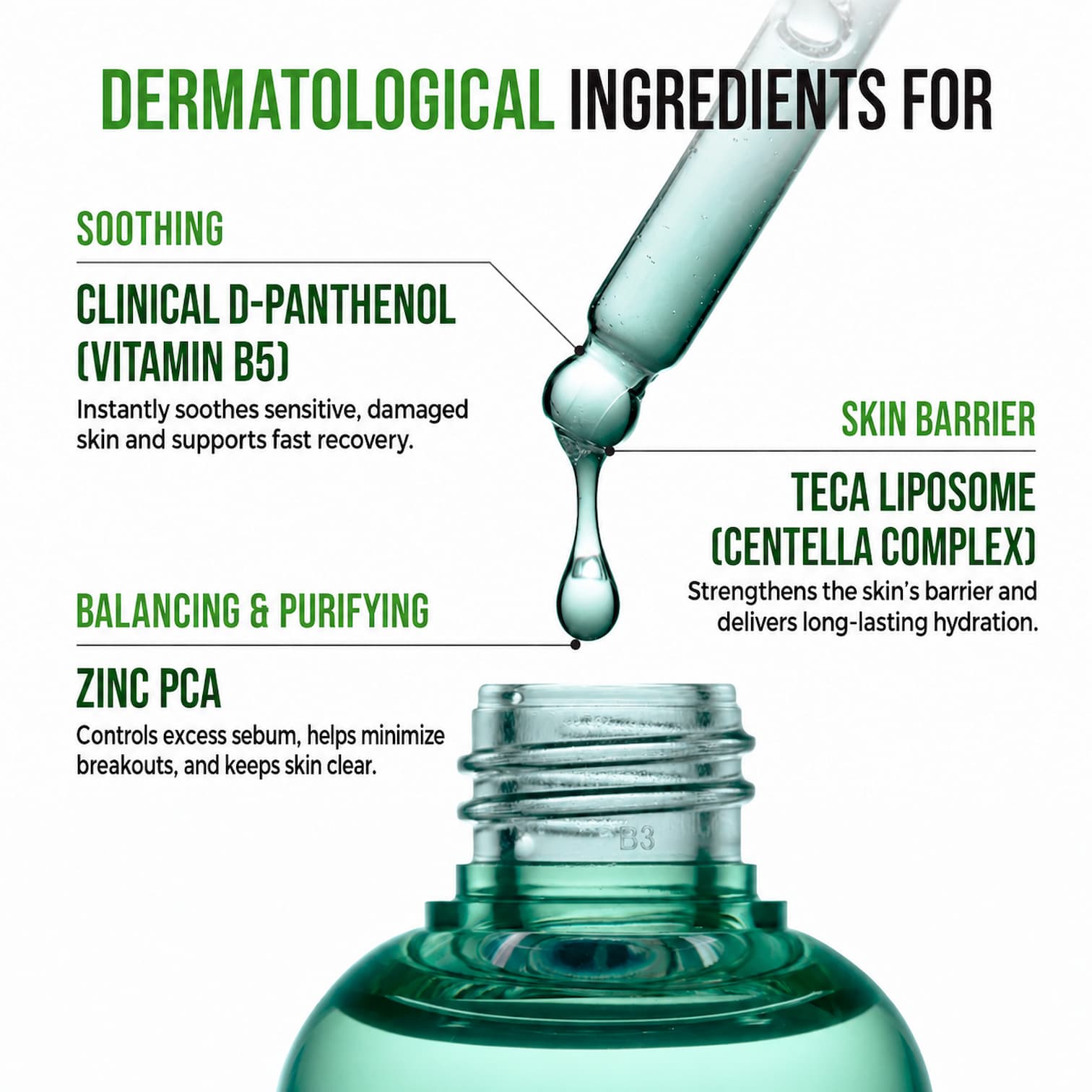 JUMISO D-Panthenol Barrier Soothing Serum 70ml - BelluBeauty