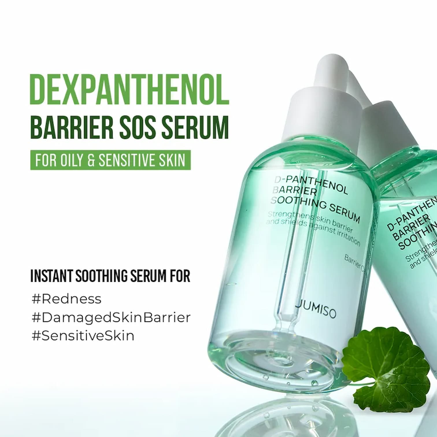 JUMISO D-Panthenol Barrier Soothing Serum 70ml - BelluBeauty