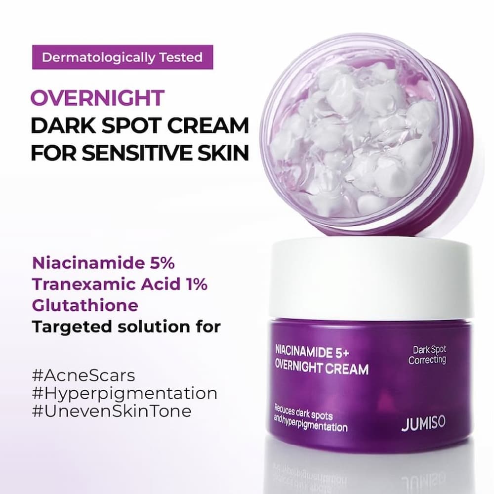 JUMISO Niacinamide 5+ Overnight Cream 50ml - BelluBeauty