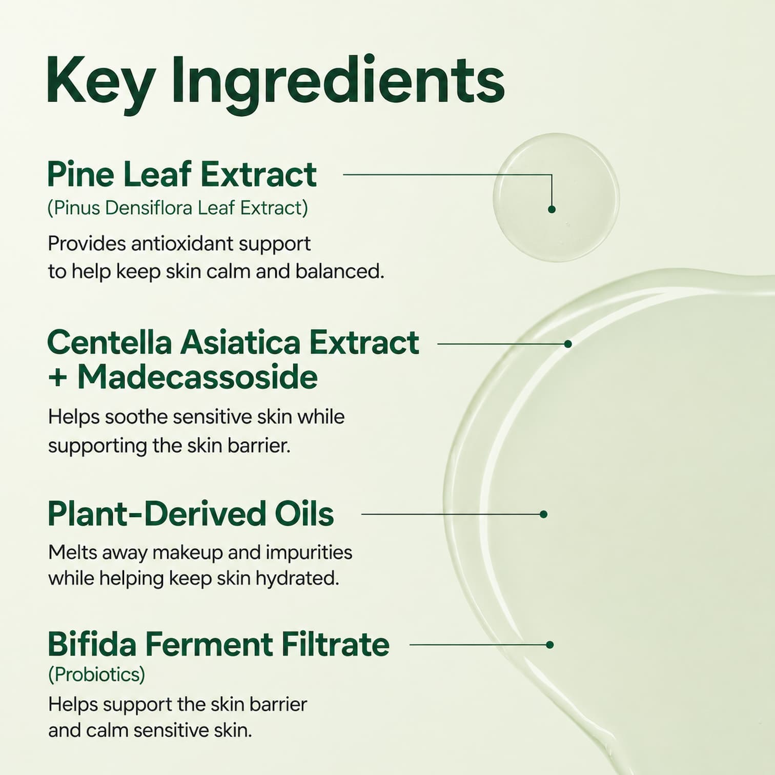 KSECRET SEOUL 1988 Cleansing Oil Pine Cica 1% + Probiotics 200ml - BelluBeauty